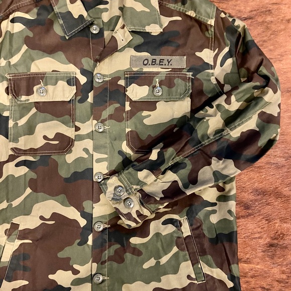 Obey Camo Overshirt - Picture 3 of 3